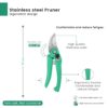 Assorted Hand Pruner Cutter - 1 Pc (Steel Blades) Heavy Duty Gardening Cutter Tool | Wood Branch Trimmer | Grass Cutting Accessory | Plant Cutter for Home Garden