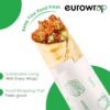 EUROWRAP Food Wrapping Butter Paper 10 Mtr (8+2) | Extra Thick Food Grade Wrap for Cooking, Baking, Packing, Serving & Roti | Non-Stick Multipurpose Parchment Paper | Kitchen Essentials