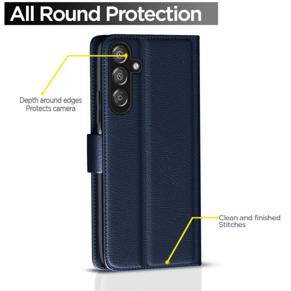 1771877980_Pikkme-Flip-Cover-Leather-Finish-Inside-TPU-with-Card-Pockets-Wallet-Stand-and-Shock-Proof-Complete-Protection-Flip-Case-for-Samsung-Galaxy-M35-5G-Blue.jpg Pikkme Flip Cover Leather Finish | Inside TPU with Card Pockets | Wallet Stand and Shock Proof | Complete Protection Flip Case for Samsung Galaxy M35 5G (Blue)