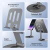 1771915561_Geonix-Trek-M3-360°-Rotatable-Foldable-Mobile-Phone-Stand-–-Metallic-Adjustable-Height-Angle-Universal-Holder-for-Smartphones-Tablets-Grey.jpg Geonix Trek M3 360° Rotatable & Foldable Mobile Phone Stand – Metallic, Adjustable Height & Angle, Universal Holder for Smartphones & Tablets (Grey)