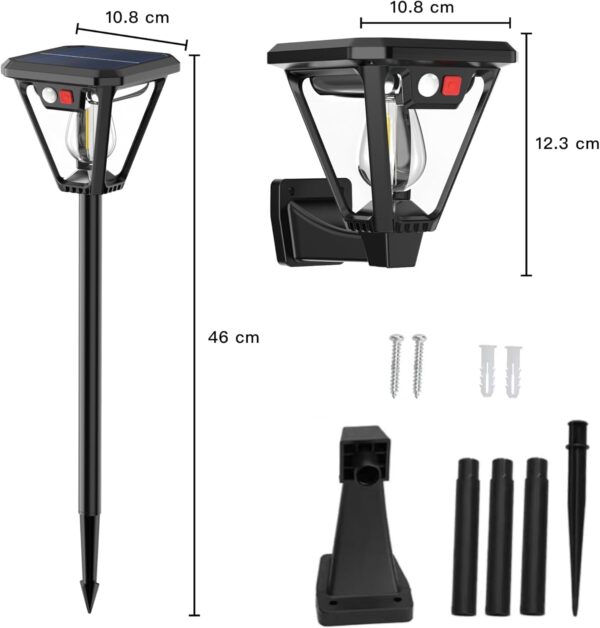 1772031876_Plastic-Abs-Solar-Lights-Outdoor-with-Motion-Sensor-with-3-Lighting-Modes-Ground-Mounting-and-Wall-Mounting-Waterproof-Outdoor-Solar-LED-Light-Garden-Light-Suitable-for-Garden-1-Pack.jpg Plastic, Abs Solar Lights Outdoor with Motion Sensor with 3 Lighting Modes, Ground Mounting and Wall Mounting, Waterproof Outdoor Solar LED Light, Garden Light, Suitable for Garden (1 Pack)