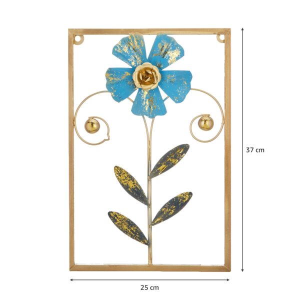 Amazon Brand – Solimo Leaves Metal Wall Decor | Elegant Nature-Inspired Iron Wall Hanging | Sturdy Iron | Wall Hanging | Wall Décor | Easy Installation | 37 x 25 cm Each | Set of 3