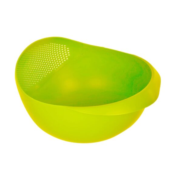 Clazkit Food Strainer Colander, Fruit Basket, Pasta Strainer, Vegetable Strainer, Kitchen Sieve, Washing Bowl, Unbreakable, (Color May Vary), Plastic - 11.3 x 18 x 24.1 Centimeters