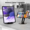 1772188745_ZEBRONICS-MTS200-Foldable-Mobile-Holder-Upto-9.6-inches-360°-Rotatable-Stepless-Multi-Angle-Adjustment-Anti-Skid-Base-Resting-pad-Lightweight-Handy-Compatible-with-Mobile-Tablet-Black.jpg ZEBRONICS MTS200, Foldable Mobile Holder, Upto 9.6 inches, 360° Rotatable, Stepless Multi Angle Adjustment, Anti-Skid Base & Resting pad, Lightweight & Handy, Compatible with Mobile & Tablet (Black)