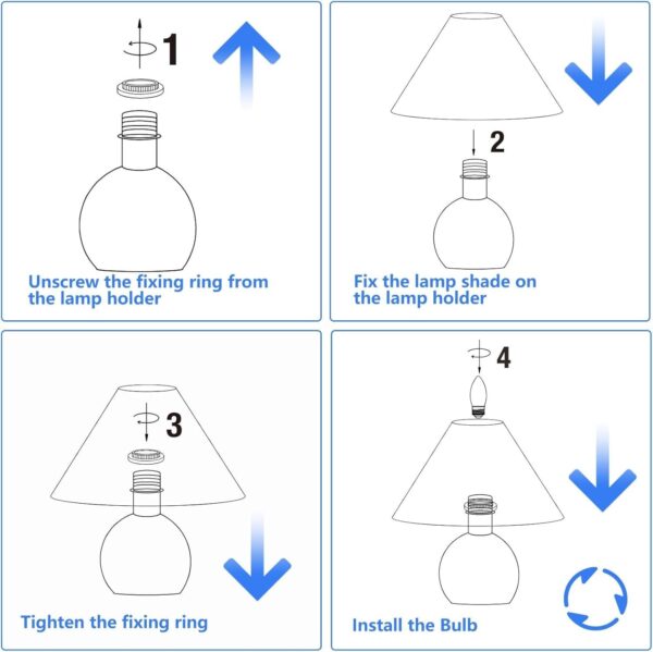 1772228528_Homesake®-Retro-Down-to-The-Wire-Metal-Table-Lamp-with-Fabric-Shade-Bedside-Lamp-Gift-Housewarming-Home-Living-Room-Pleated-Shade-Off-White.jpg Homesake® Retro Down to The Wire Metal Table Lamp with Fabric Shade, Bedside Lamp Gift Housewarming Home Living Room, Pleated Shade (Off-White)
