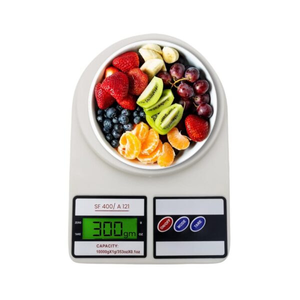 ATOM ALISTON K1 Series Digital Kitchen Weighing Scale 10 kg, ATOM ALISTON K1 Series Digital Kitchen Weighing Scale 10 kg, Electronic Weight Machine with LCD Display for Baking, Cooking, Food & Diet, SF-400/A121. 6Months Warranty (Colour May Vary)