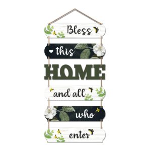 Artvibes Home Quotes Decorative Wall Art MDF Wooden Wall Hanger for Living Room | Decor Hanging Ornaments | Home Quotes Wall Hanging | Modern Decor Items | Wall Poster | Unique Gift (WH_6603N)