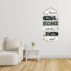 Artvibes Home Quotes Decorative Wall Art MDF Wooden Wall Hanger for Living Room | Decor Hanging Ornaments | Home Quotes Wall Hanging | Modern Decor Items | Wall Poster | Unique Gift (WH_6603N)