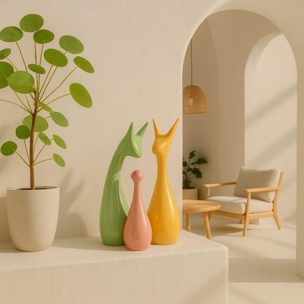 LIFEHAXTORE®-Home-Decor-Lucky-Deer-Family-Set-Piano-Finish-Ceramic-Figures-Set-of-3-Yellow-Pink-LightGreen.jpg LIFEHAXTORE® Home Décor Lucky Deer Family Set | Piano Finish Ceramic Figures - (Set of 3 Yellow, Pink, LightGreen)
