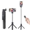 SOOPII 3-in-1 Selfie Stick with Bluetooth Remote, Foldable Tripod Stand, SOOPII 3-in-1 Selfie Stick with Bluetooth Remote, Foldable Tripod Stand, Compact & Extendable Upto 70 cm / 27.5 inches Mobile Stand Holder for iPhone and Android Devices