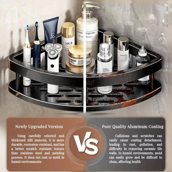 1772462998_Hallstatt-Pack-of-2-Self-Adhesive-Bathroom-Corner-Shelf-for-Wall-Shelf-Organizer-Wall-Mounted-Aluminum-Bathroom-Shelves-Rack-Holder-Stand-for-Bathroom-Black-Pack-of-2.jpg Hallstatt Pack of 2, Self Adhesive Bathroom Corner Shelf for Wall Shelf Organizer Wall Mounted Aluminum Bathroom Shelves Rack Holder Stand for Bathroom (Black, Pack of 2)