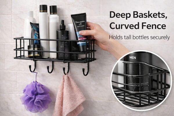 1772466629_Oslen-Pack-of-2-Self-Adhesive-Multipurpose-Bathroom-Rack-Bathroom-Shelf-Organizer-Wall-Mounted-ShelfBathroom-Accessories-Set-for-HomeBathroom-Shelves-Black.jpg Oslen (Pack of 2 Self-Adhesive Multipurpose Bathroom Rack, Bathroom Shelf Organizer, Wall Mounted Shelf,Bathroom Accessories Set for Home,Bathroom Shelves (Black)