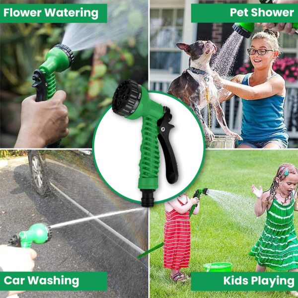1772554849_Cinagro-Garden-Hose-7-Pattern-High-Pressure-Garden-Hose-Nozzle-Spray-Gun-Pressure-Control-Valve-360°-Adjustable-Leak-Proof-Gardening-Washing-Water-Spray-for-Plants-with-1-Clamp.jpg Cinagro Garden Hose 7 Pattern High Pressure Garden Hose Nozzle Spray Gun, Pressure Control Valve, 360° Adjustable & Leak Proof, Gardening Washing Water Spray for Plants (with 1 Clamp)