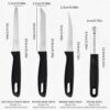 1772567652_Pigeon-by-Stovekraft-Edge-High-Grade-Stainless-Steel-4-Pcs-Kitchen-Knife-Set-Black.jpg Pigeon by Stovekraft Edge High Grade Stainless Steel 4 Pcs Kitchen Knife Set | Black