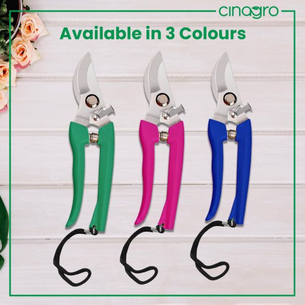 1772625261_Cinagro-Hand-Pruner-Cutter-1-Pc-Heavy-Duty-Gardening-Tools-Grass-Cutter-Plant-Cutter-for-Home-Garden-Wood-Branch-Trimmer-Garden-Tools-Grass-Cutting-Accessories-Steel-Blades-Assorted.jpg Cinagro Hand Pruner Cutter - 1 Pc, Heavy Duty Gardening Tools Grass Cutter, Plant Cutter for Home Garden, Wood Branch Trimmer, Garden Tools Grass Cutting Accessories (Steel Blades, Assorted)