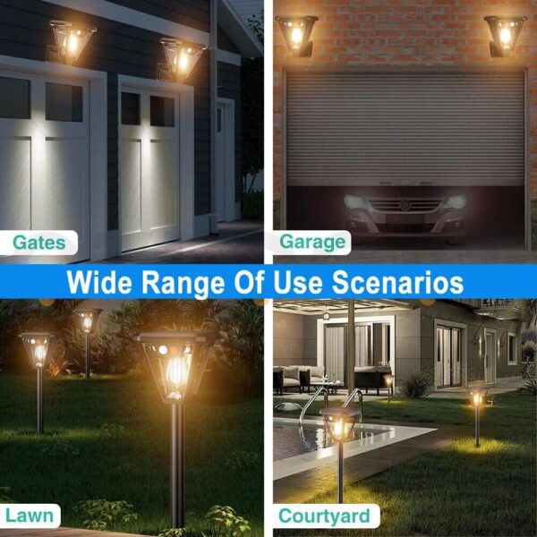 1772689685_Solar-Lights-Outdoor-with-Motion-Sensor-with-3-Lighting-Modes-Ground-Mounting-and-Wall-Mounting-Waterproof-Outdoor-Solar-LED-Light-Garden-Light-Suitable-for-Garden-4-Pack.jpg Solar Lights Outdoor with Motion Sensor with 3 Lighting Modes, Ground Mounting and Wall Mounting, Waterproof Outdoor Solar LED Light, Garden Light, Suitable for Garden (4 Pack)