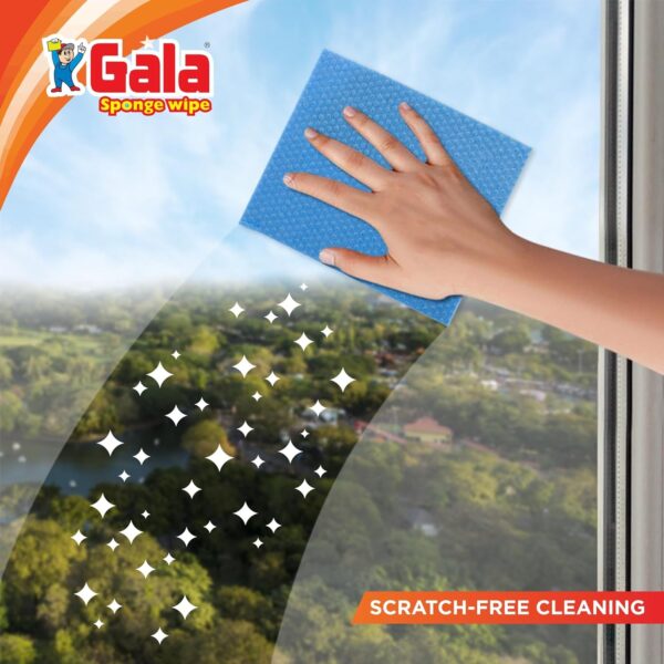 Gala Sponge Wipe for Kitchen 5 Pcs Pack (Multipurpose) (148995)