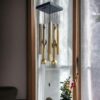 Paradigm Pictures Home Decoration Items Wind Chimes for Home (Golden,Pipe & Hanging Bells)