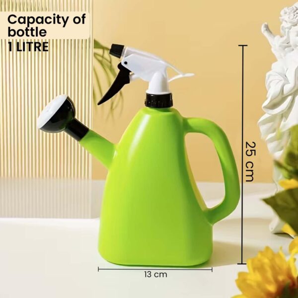 Go Hooked Watering and Spray Dual-use Watering Can Garden Tool Watering Sprayer Bottle 1 L