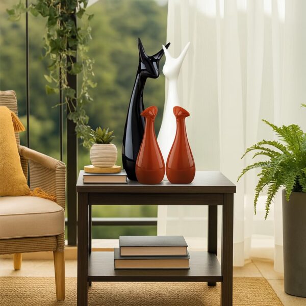 1772956732_Home-Decor-Lucky-Deer-Family-Statue-Piano-Finish-Ceramic-Figures-Set-of-4-Brown-Black-White.jpg Home Decor Lucky Deer Family Statue Piano Finish Ceramic Figures - (Set of 4, Brown, Black, White)