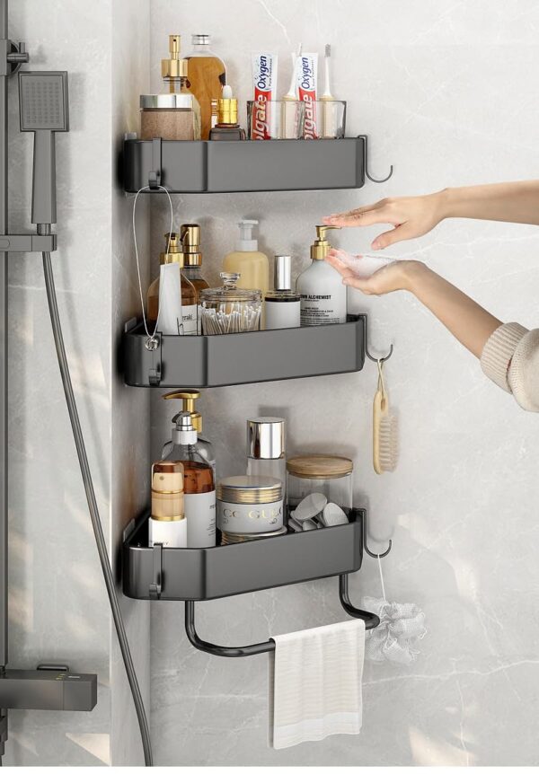 1773021728_Royal-Pro-Self-Adhesive-Drill-Free-Bathroom-Organsier-Shelf-for-Wall-Corner-Pack-of-3-Shelf-for-Bathroom-Accessories-Set.jpg Royal-Pro Self Adhesive Drill Free Bathroom Organsier Shelf for Wall Corner Pack of 3 Shelf for Bathroom Accessories Set