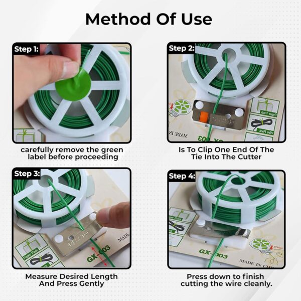 1773067262_Robustt-Twist-Tie-Wire-Pack-of-1-50m-Long-Build-in-Cutter-High-Quality-Material-Ideal-for-Plants-Support-Easy-To-Use-Versatile-Usage.jpg Robustt Twist Tie Wire - Pack of 1 | 50m Long | Build in Cutter | High Quality Material | Ideal for Plants Support | Easy To Use | Versatile Usage