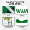 1773067263_Robustt-Twist-Tie-Wire-Pack-of-1-50m-Long-Build-in-Cutter-High-Quality-Material-Ideal-for-Plants-Support-Easy-To-Use-Versatile-Usage.jpg Robustt Twist Tie Wire - Pack of 1 | 50m Long | Build in Cutter | High Quality Material | Ideal for Plants Support | Easy To Use | Versatile Usage