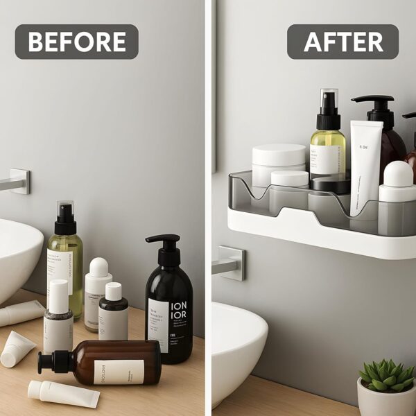 1773089210_Mozarto-Bathroom-Shelf-Organizer-with-Wall-Mounted-Bathroom-Storage-Rack-Space-Saving-Shelf-for-Toiletries-Bathroom-Hardware-and-Accessories-Holder-1.jpg Mozarto Bathroom Shelf Organizer with Wall Mounted Bathroom Storage Rack, Space Saving Shelf for Toiletries, Bathroom Hardware and Accessories Holder (1)