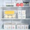 1773195513_hago-Refrigerator-Organizer-Container-with-6-Grid-Compartments-1200-ML-Fridge-Storage-Box-for-Vegetables-Fruits-BPA-Free-Kitchen-Storage-Container-for-Fridge-Organisation.jpg hago Refrigerator Organizer Container with 6 Grid Compartments | 1200 ML Fridge Storage Box for Vegetables & Fruits | BPA-Free Kitchen Storage Container for Fridge Organisation