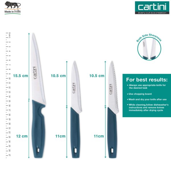 Godrej Cartini Premium Kitchen Knives Set