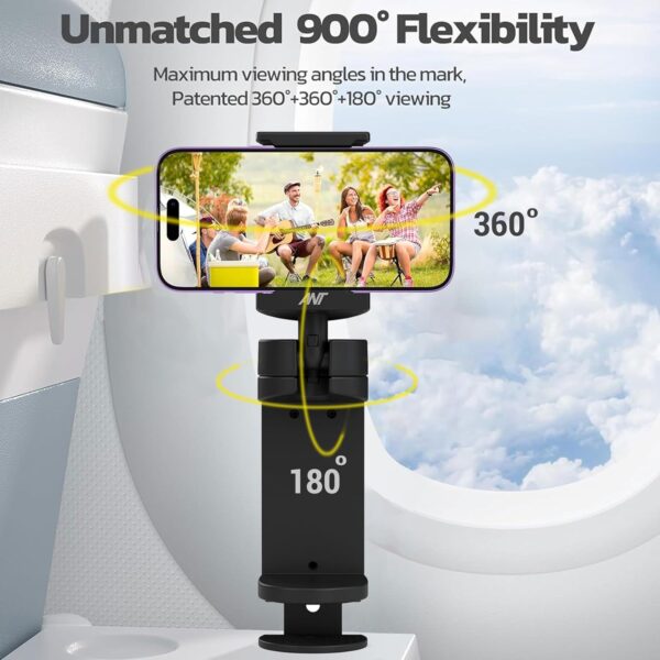 1773283632_Ant-Clip-On-Mobile-Phone-Holder-Stand-for-TableDeskBedTravel-360°-Rotating-Adjustable-Clamp-Mount-Pocket-Size-Lightweight-Foldable-Stand-Compatible-with-4–6.9-Inch-Smartphones-Black.jpg Ant Clip-On Mobile Phone Holder Stand for Table/Desk/Bed/Travel, 360° Rotating Adjustable Clamp Mount, Pocket Size Lightweight Foldable Stand, Compatible with 4–6.9 Inch Smartphones (Black)