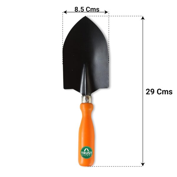 TrustBasket Gardening Tools Kit for Home 5-Piece Garden Tools for Home Gardening Set Including Big & Small Trowel, Cultivator, Weeder & Garden Fork Durable Agriculture Tools & Gardening Items Combo