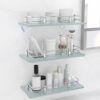 1773332897_FORTUNE-Multi-Purpose-Wall-Hung-Frosted-Glass-Front-Bathroom-Shelf-with-Wall-Brackets-Storage-Holder-12-x-6-Inch-Pack-of-3.jpg FORTUNE Multi-Purpose Wall Hung (Frosted) Glass Front Bathroom Shelf with Wall Brackets, Storage Holder, 12 x 6 Inch - (Pack of 3)