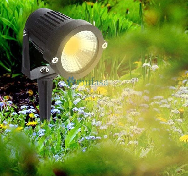 1773342255_Mufasa-LED-Outdoor-Garden-Spot-and-Spike-IP65-Aluminium-Body-Garden-Light-Driver-in-Built-Warm-White-9-Watts.jpg Mufasa LED Outdoor Garden Spot and Spike IP65, Aluminium Body, Garden Light (Driver in -Built, Warm White) (9 Watts)