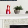 1773344830_Xtore-Home-Decor-Lucky-Deer-Statue-Family-Ceramic-Figures-Set-of-3-Maroon-Red-and-Pink.jpg Xtore Home Decor Lucky Deer Statue Family Ceramic Figures - (Set of 3, Maroon, Red and Pink)