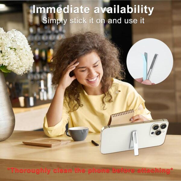1773361136_KolorFish-Ultra-Thin-Mobile-Phone-Holder-Adjustable-Angle-Mini-Alloy-Kickstand-Portable-Phone-Stand-Foldable-HorizontalVertical-Desk-Stand-Holder-Silver.jpg KolorFish Ultra Thin Mobile Phone Holder, Adjustable Angle Mini Alloy Kickstand Portable Phone Stand Foldable Horizontal/Vertical Desk Stand Holder (Silver)