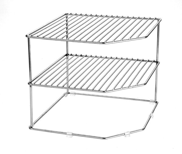 1773470106_Multipurpose-Storage-Corner-Shelf-For-PlatesBowls-Cups-Dish-Corner-Rack-Stand-Shelves-Holder-Stainless-Steel.jpg Multipurpose Storage Corner Shelf For Plates,Bowls & Cups Dish Corner Rack Stand Shelves Holder ( Stainless Steel)