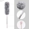 VOLTURI Microfiber Feather Duster Bendable & Extendable Fan Cleaning Duster with 100 inches Expandable Pole Handle Washable Duster for High Ceiling Fans,Window Blinds, Furniture (Standard)
