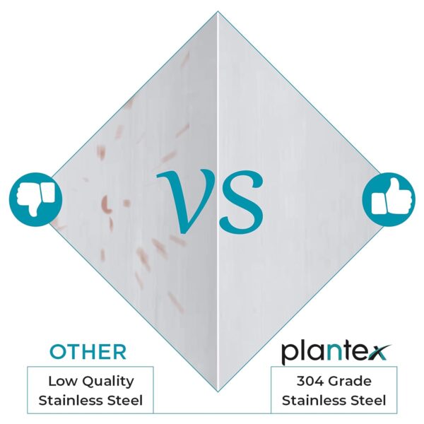 Plantex Galaxy 304 Grade Stainless Steel Bathroom Soap Holder for Bathroom/Soap Stand/Soap Dish for Bathroom Accessories (Chrome)