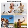 1773506900_63-Selfie-Stick-Tripod-360°-Rotatable-Mobile-Holder-Bluetooth-Remote-Multi-Functional-Extendable-Tripod-Stand-for-Vlogging-Live-Streaming-Compatible-with-Mobile-Phone-Camera-Ring-Light.jpg 63" Selfie Stick Tripod 360° Rotatable Mobile Holder Bluetooth Remote Multi-Functional Extendable Tripod Stand for Vlogging Live Streaming Compatible with Mobile Phone Camera Ring Light