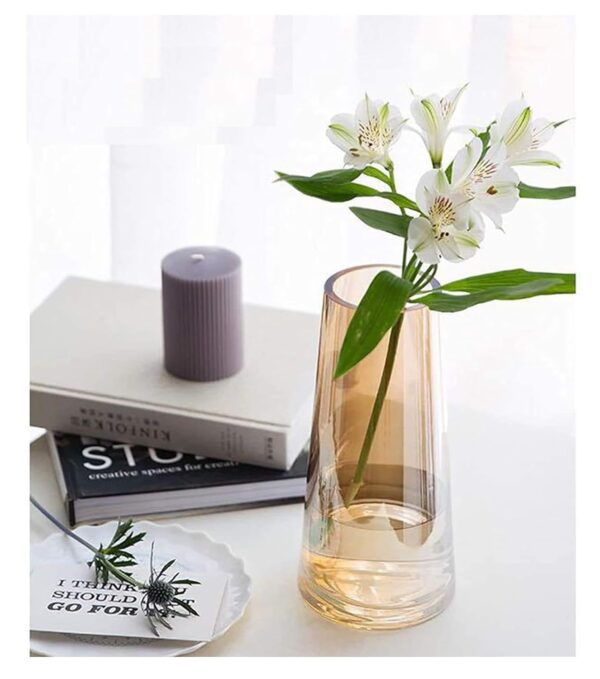 1773549638_SPHINX-Decorative-Glass-Vase-for-Flowers-Plants-Home-Decor-Office-Living-Table-Decorations-Vases-for-Home-Decor-Luster-Glass-VaseModern-Crystal-Amber-Approx-9-Inches-Height.jpg SPHINX Decorative Glass Vase for Flowers Plants Home Decor Office Living Table Decorations, Vases for Home Decor, Luster Glass Vase,Modern - (Crystal Amber, Approx 9 Inches Height)