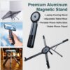 1773596389_Wayona-Aluminium-Alloy-Folding-and-Height-Adjustable-Stand-Compatible-with-Laptop-Mobile-and-iPad-with-Magnetic-Feature-for-iPhone-Titanium-Grey-Anodized-Finish-2026-Model.jpg Wayona Aluminium Alloy Folding and Height Adjustable Stand Compatible with Laptop, Mobile and iPad, with Magnetic Feature for iPhone, Titanium Grey, Anodized Finish, 2026 Model