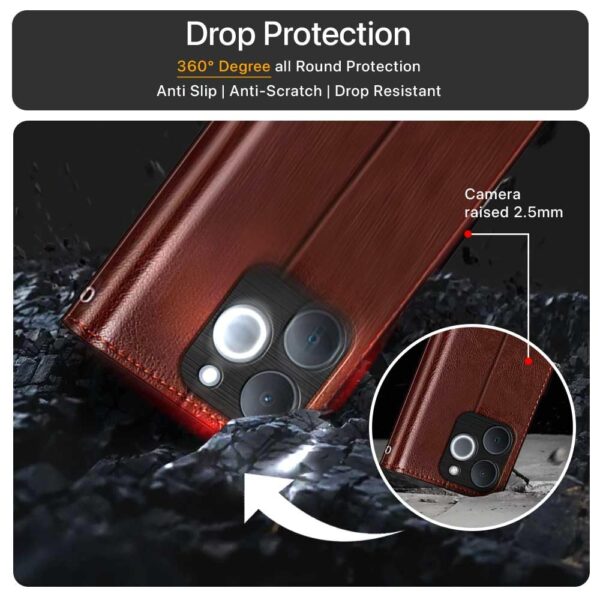 1773719237_WOW-IMAGINE-Shock-Proof-Flip-Cover-Back-Case-Cover-for-Realme-Narzo-80-Lite-4G-Realme-C71-5G-Flexible-Leather-Finish-Card-Pockets-Wallet-Stand-Chestnut-Brown.jpg WOW IMAGINE Shock Proof Flip Cover Back Case Cover for Realme Narzo 80 Lite 4G | Realme C71 5G (Flexible | Leather Finish | Card Pockets Wallet & Stand | Chestnut Brown)