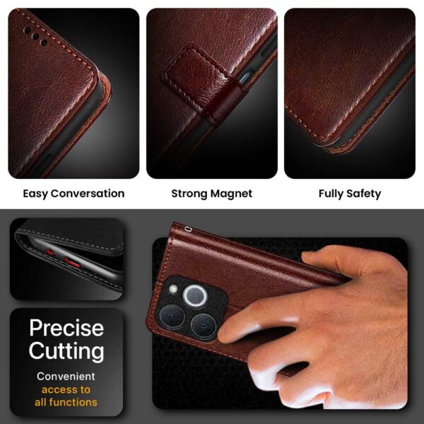 1773719238_WOW-IMAGINE-Shock-Proof-Flip-Cover-Back-Case-Cover-for-Realme-Narzo-80-Lite-4G-Realme-C71-5G-Flexible-Leather-Finish-Card-Pockets-Wallet-Stand-Chestnut-Brown.jpg WOW IMAGINE Shock Proof Flip Cover Back Case Cover for Realme Narzo 80 Lite 4G | Realme C71 5G (Flexible | Leather Finish | Card Pockets Wallet & Stand | Chestnut Brown)