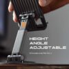 Mobile Holder Stand Adjustable 360° Rotating, Cell Phone Stand Perfect for Video Table Online Class Home Bed Flexible Charging Hand Bike Movie Office Gift Desktop Heavy Duty