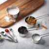 1773804466_INKULTURE-Stainless-Steel-Measuring-Cups-Spoon-Combo-for-Dry-or-LiquidKitchen-Gadgets-for-Cooking-Baking-CakesMeasuring-Cup-Set-Combo-with-Handles-Set-of-4-Cups-4-Spoons.jpg INKULTURE Stainless Steel Measuring Cups & Spoon Combo for Dry or Liquid/Kitchen Gadgets for Cooking & Baking Cakes/Measuring Cup Set Combo with Handles (Set of 4 Cups & 4 Spoons)