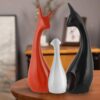 1773828250_Home-Decoration-Lucky-Deer-Family-Set-Piano-Finish-Ceramic-Figures-Set-of-3-Black-White-Brown-Deer-Family.jpg Home Decoration Lucky Deer Family Set | Piano Finish Ceramic Figures - (Set of 3, Black, White & Brown - Deer Family)