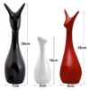 1773828251_Home-Decoration-Lucky-Deer-Family-Set-Piano-Finish-Ceramic-Figures-Set-of-3-Black-White-Brown-Deer-Family.jpg Home Decoration Lucky Deer Family Set | Piano Finish Ceramic Figures - (Set of 3, Black, White & Brown - Deer Family)