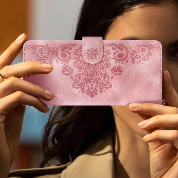 1773843103_amazon-basics-Samsung-Galaxy-M06-5G-Flip-Cover-Card-Pockets-Wallet-Stand-Flip-Cover-for-Samsung-Galaxy-M06-5G-Pink-Flower.jpg amazon basics Samsung Galaxy M06 5G Flip Cover | Card Pockets Wallet & Stand | Flip Cover for Samsung Galaxy M06 5G (Pink Flower)