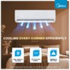 1773887269_Midea-1.5-Ton-3-Star-Wi-Fi-AI-Inverter-Split-ACCopper-Convertible-Gear-6-in-1-Turbo-Mode-Dry-Mode-for-Monsoon-Auto-CleanHDPM-2.5-Filter-New-BEE-ratedSantis-Max-DLX-Wi-Fi-MAI18SD3R36W0White.jpg Midea 1.5 Ton 3 Star Wi-Fi AI Inverter Split AC(Copper, Convertible Gear 6-in-1, Turbo Mode, Dry Mode for Monsoon, Auto Clean&HD+PM 2.5 Filter, New BEE rated,Santis Max DLX Wi-Fi -MAI18SD3R36W0,White)